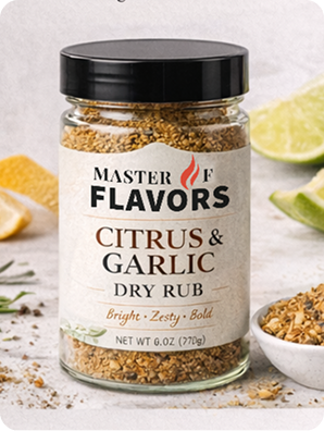 Citrus Garlic Rub